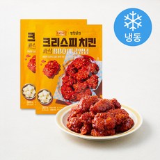 랭킹닭컴 BBQ 크리스피 치킨 매콤양념 (냉동), 300g, 2개