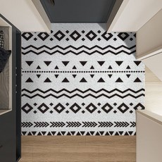 I Love Home 獨特線條藝術地墊, TYPE 7, 1個