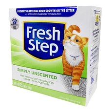 Fresh Step 菲麗思 多貓低敏 無香味貓砂 強效吸水超強凝結 低粉塵配方, 11.3kg, 1盒