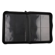 GuardV 4 口袋皮革拉鍊活頁夾, 單色