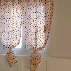 DesignSoll 棉質窗簾 2入組, 梅洛水磨石