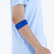 Gripit 網球肘 羽球 高爾夫 單帶手肘護具, 藍色, 1個