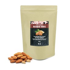 Nuts Factory 喜馬拉雅粉紅鹽烤杏仁果, 500g, 1包
