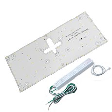 SMDTECH LED模組組合1燈 S6 400*165mm 25W+KS轉換器, 日光色, 1套