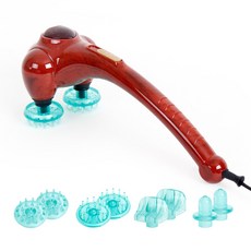 엔젤전자 핸드 안마기 + 두드림봉 4종 AGM-2080, 혼합색상