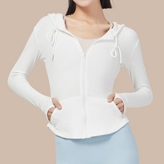 Sunbit資訊 女款 Fielle 線條拉鍊連帽衫