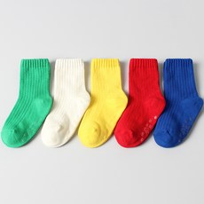 Kids FUTURE 兒童用 Dear Socks Hana 襪子 5件組 防滑