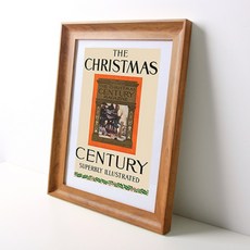 오롯 A4 프레임 액자, 우드