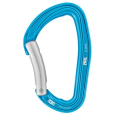 PETZL Djinn 彎型攀登鉤環, 1個, 土耳其藍(AP-M060LB 00)