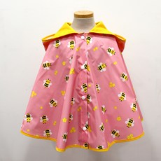 圖案印花斗篷雨衣