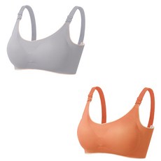 Wille 孕婦舒適哺乳內衣 2入