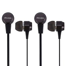 아이리버 커널형 핸즈프리 이어폰 2종 세트 BHC-170 스틸블랙