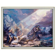 이요한 화백 캔버스 성화 33 사울의 회개, 실버3