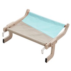 DING DONG PET 貓咪雲朵移動式窗框吊床, 藍色, 1個