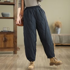 포플러앤씨 여성용 에린 패딩 바지 P24WP101711