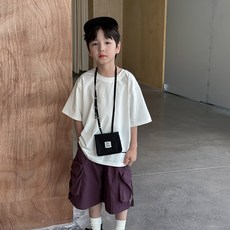 Starbean 兒童寬鬆版刺繡短袖T恤