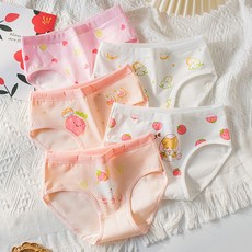 IBboom 女童可愛三角內褲5件組 C84