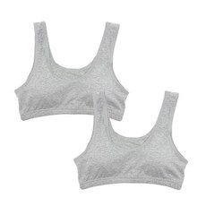 Prebella 棉質彈力運動內衣 2入