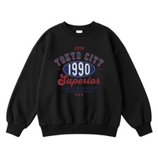 제니키즈오버핏도쿄시티맨투맨JN1098M