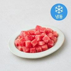 아침과저녁 수박 다이스 (냉동), 1개, 1kg