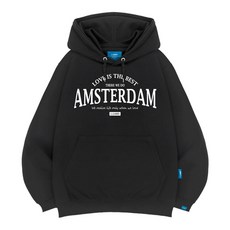 L.LAMO H款內刷毛阿姆斯特丹連帽T恤 大尺碼