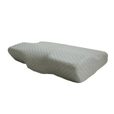 ALLTHAT 記憶海綿頸枕, 灰色的, 1入