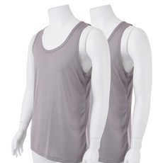 吉希夫 大尺碼 Coolon 涼感背心 2件組