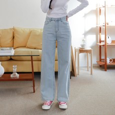 SUBI.JEANS 女性寬版牛仔褲 短版ver SP7203-1