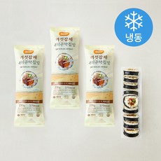 올곧 바바김밥 귀리곤약 버섯잡채김밥 (냉동), 230g, 3개