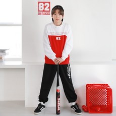 나나주니 남아용 샌프란 레터링 상하의 세트