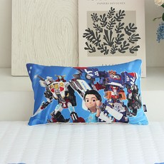 Hello Carbot 衝鋒戰士兒童莫代爾棉抗菌枕頭, 星際守護者(藍色)