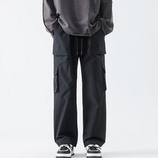 The Flow Commerce 男款 Urban Shell 寬版抽繩工裝褲