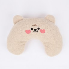 RITOGATO 寵物 Bolppang-i 推車靠枕, 棕色, 1個