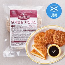쉐프원 닭가슴살 치킨까스 10입 (냉동), 600g, 1개