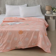 Ishur 伊舒爾 韓系涼感夏被 南瓜樂園, 粉色