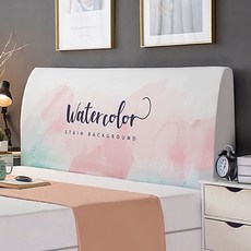 알로데 큐트리 일러스트 침대 헤드 커버, TYPE 03, 1개