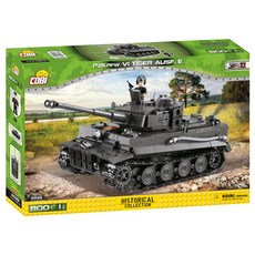 COBI 德國 Tank 6 Tiger Lego 兼容積木, 混色