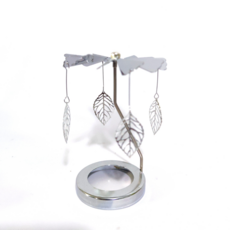 Treova 美麗優雅燭台 5.8, 5.8 銀色 樹葉 24