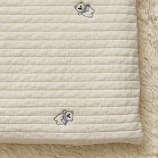 lolbaby 嬰幼兒用3D網眼刺繡絎縫低枕, 北極熊