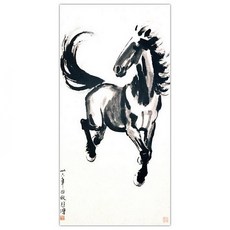 Liz Jainy 室內裝飾用品 繪畫 書法 東洋畫 馬 13 K13710