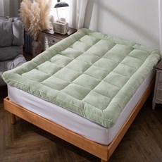 블레딕홈 히트 온감 매트리스 토퍼, 그린