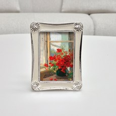 Onmom Company 納骨塔追思相框 迷你尺寸, NO4 銀色, 1個