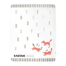 babyan 孩童防水墊, 狐狸款