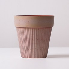 Morningscent 復古Plaine塑膠花盆, 1個, 粉紅色