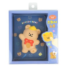 pinkfoot 12000跳舞熊軟筆記, 海軍藍, 1入