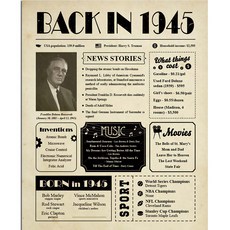 레트로 흑백 포스터 25