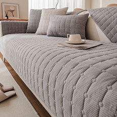 지앤와이 코듀로이 솔리드 논슬립 소파패드