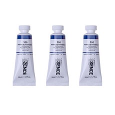 신한에쎈스 아크릴 컬러 물감 Tube A 시리즈 프탈로시아닌 블루 3p, 1색, 50ml