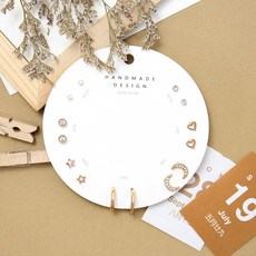 日常造型耳環14件組