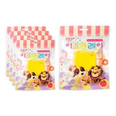 이오 유아용 클레이 5p, 노랑, 50g